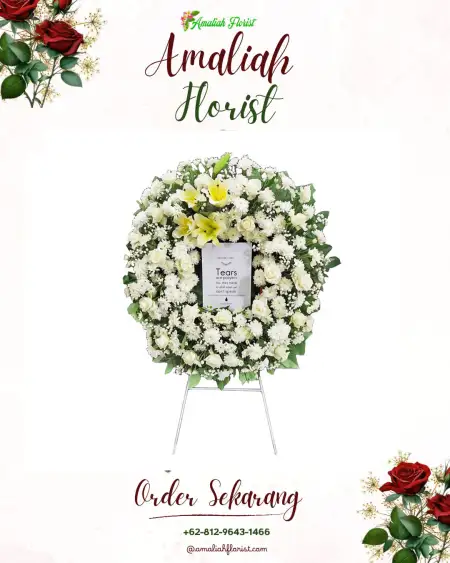 Krans Bunga Duka Penyengat Rendah