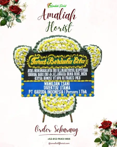 Papan Bunga Duka Penyengat Rendah